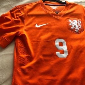2014 Robin Van Persie Netherlands World Cup Jersey
